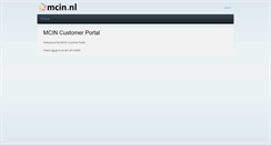 Desktop Screenshot of mcin.nl