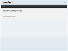 Tablet Screenshot of mcin.nl